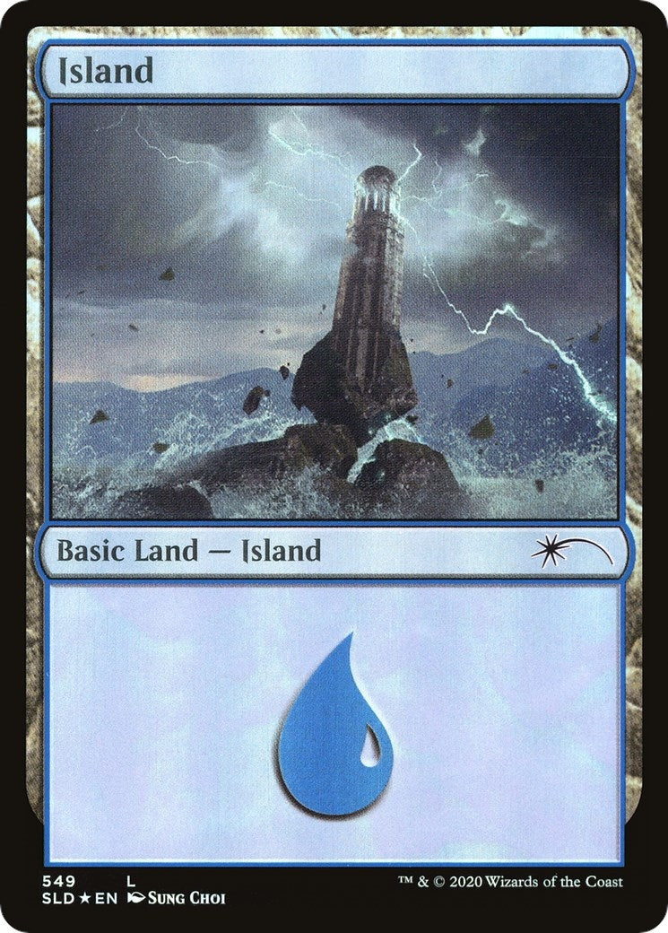 Island (549) (549) [SLD] - MTG Single