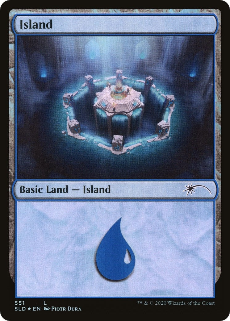 Island (551) (551) [SLD] - MTG Single