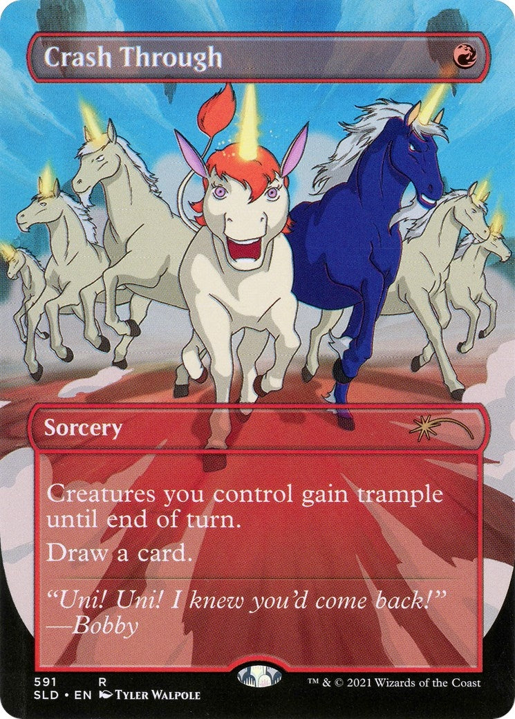 Crash Through (591) [SLD] - MTG Single