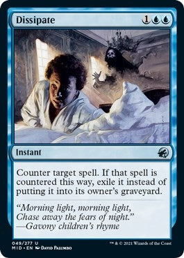 Dissipate (49) [MID] - MTG Single