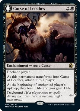 Curse of Leeches (94) [MID] - MTG Single