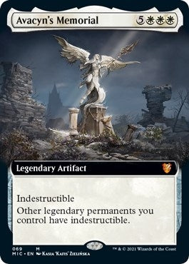 Image for Avacyn's Memorial (Extended Art) (69) (Innistrad: Midnight Hunt) - Magic: The Gathering