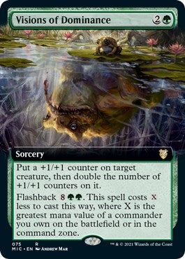 Visions of Dominance (Extended Art) (75) [MIC] - MTG Single