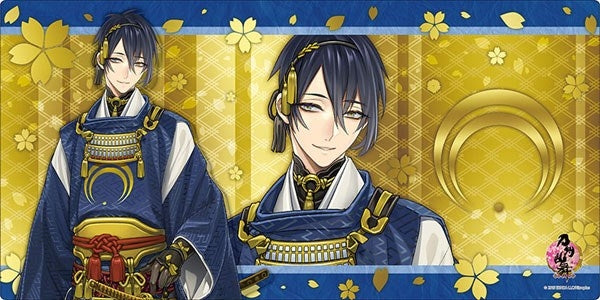 Bushiroad Rubber Mat Collection V2 Vol.40: Touken Ranbu Online - Mikazuki Munechika (240) - Playmats Sealed