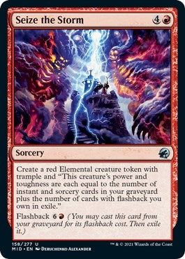 Seize the Storm (158) [MID] - MTG Single