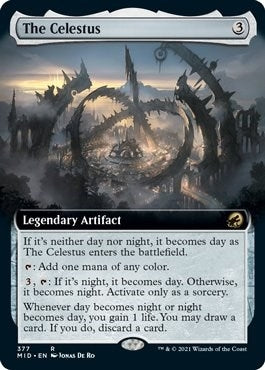 The Celestus (Extended Art) (377) [MID] - MTG Single