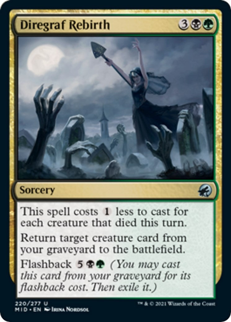 Diregraf Rebirth (220) [MID] - MTG Single