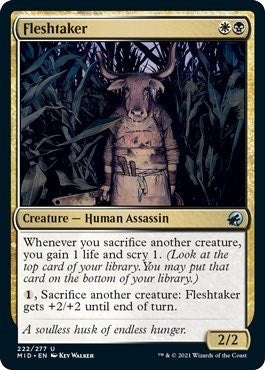 Fleshtaker (222) [MID] - MTG Single