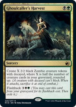 Ghoulcaller’s Harvest (225) [MID] - MTG Single