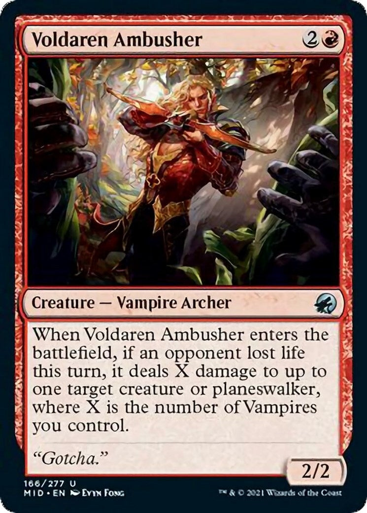 Voldaren Ambusher (166) [MID] - MTG Single