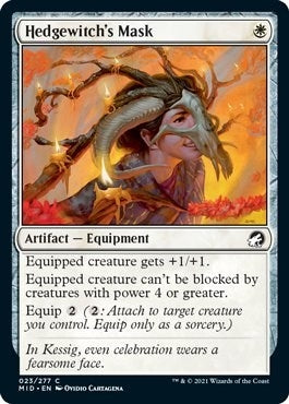 Hedgewitch’s Mask (23) [MID] - MTG Single
