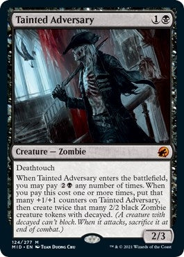 Tainted Adversary (124) [MID] - MTG Single