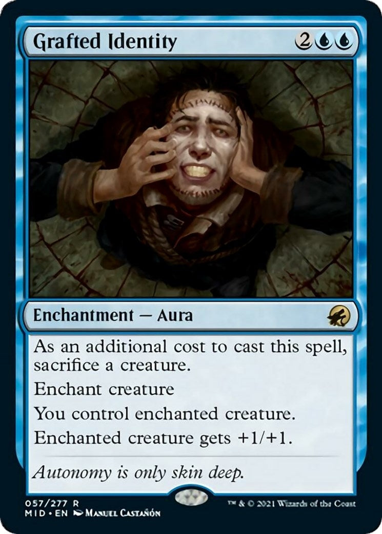 Grafted Identity (57) [MID] - MTG Single