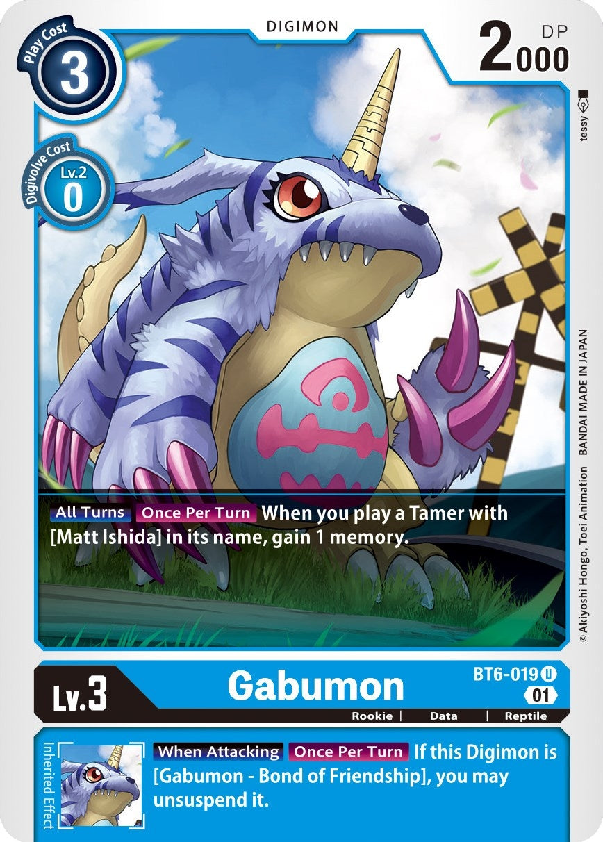 Gabumon (6019) [BT06] - Digimon Card Game Single