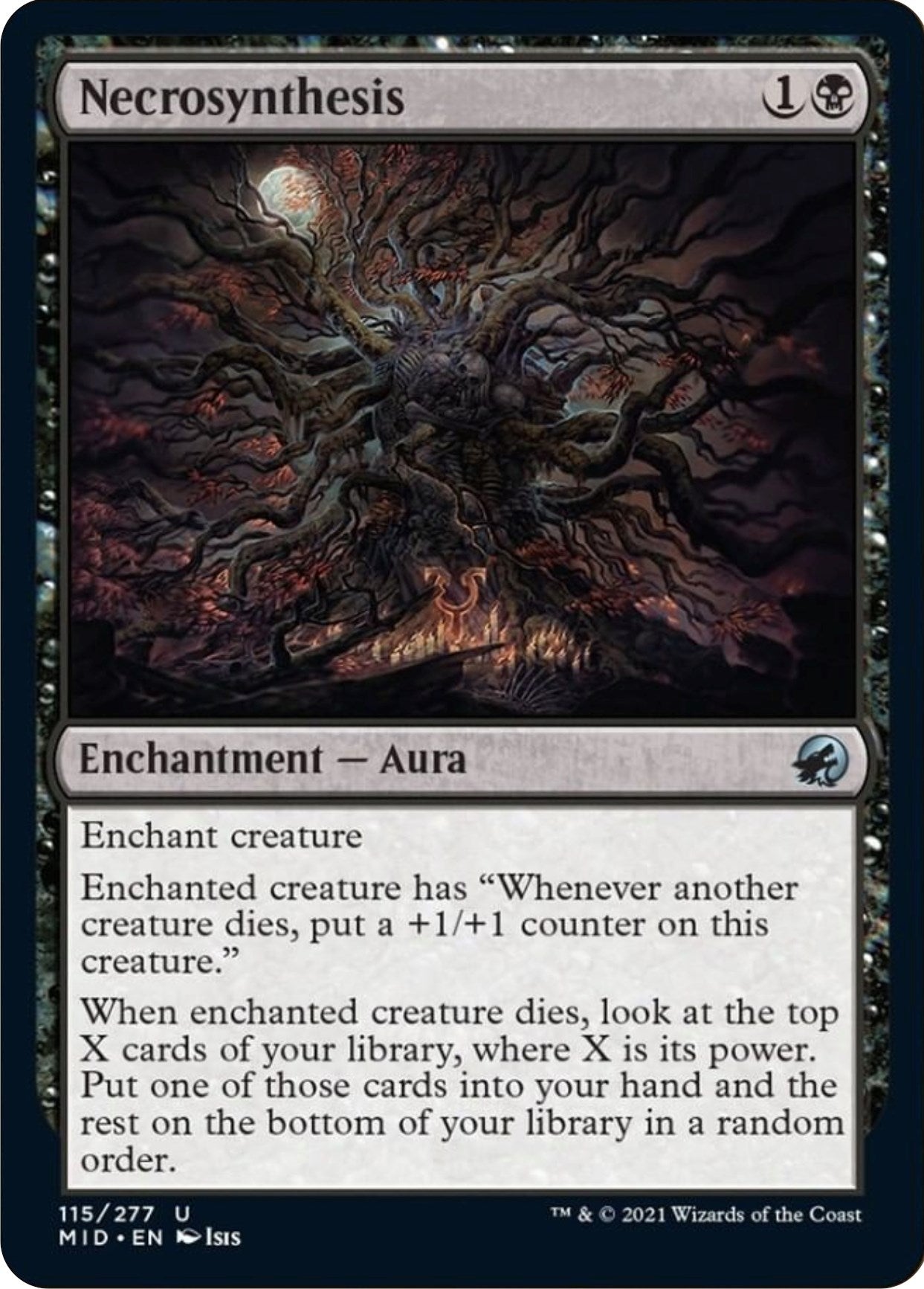Necrosynthesis (115) [MID] - MTG Single