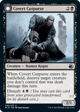 Covert Cutpurse (92) [MID] - MTG Single
