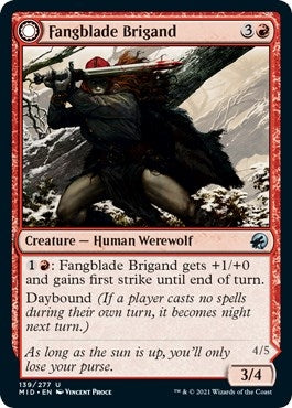 Fangblade Brigand (139) [MID] - MTG Single