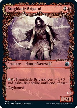 Fangblade Brigand (Showcase) (292) [MID] - MTG Single