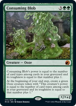 Consuming Blob (177) [MID] - MTG Single