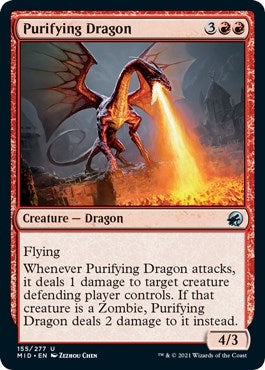 Purifying Dragon (155) [MID] - MTG Single