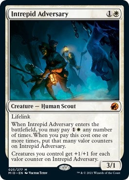 Intrepid Adversary (25) [MID] - MTG Single