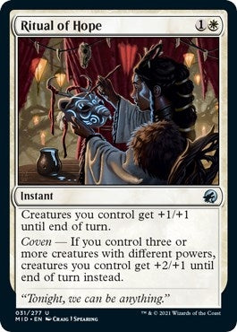 Ritual of Hope (31) [MID] - MTG Single