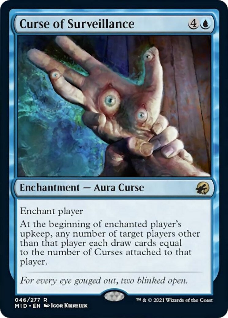 Curse of Surveillance (46) [MID] - MTG Single