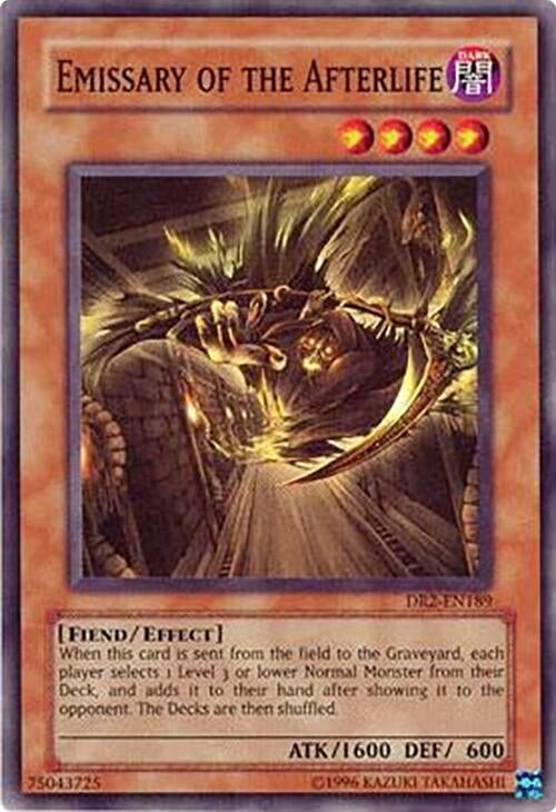 Emissary of the Afterlife (2189) - YuGiOh Single