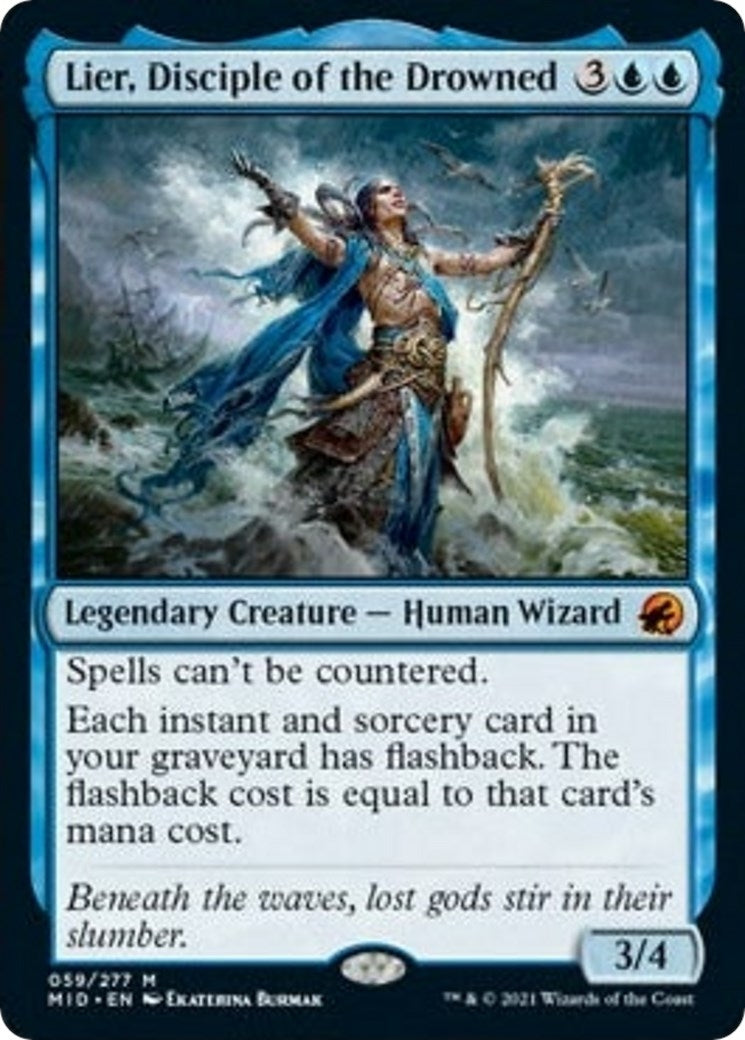 Lier Disciple of the Drowned (59) [MID] - MTG Single