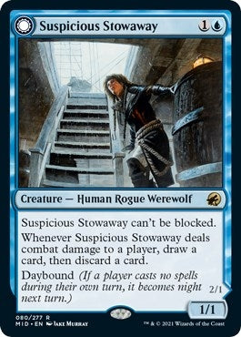 Suspicious Stowaway (80) [MID] - MTG Single