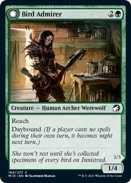 Bird Admirer (169) [MID] - MTG Single