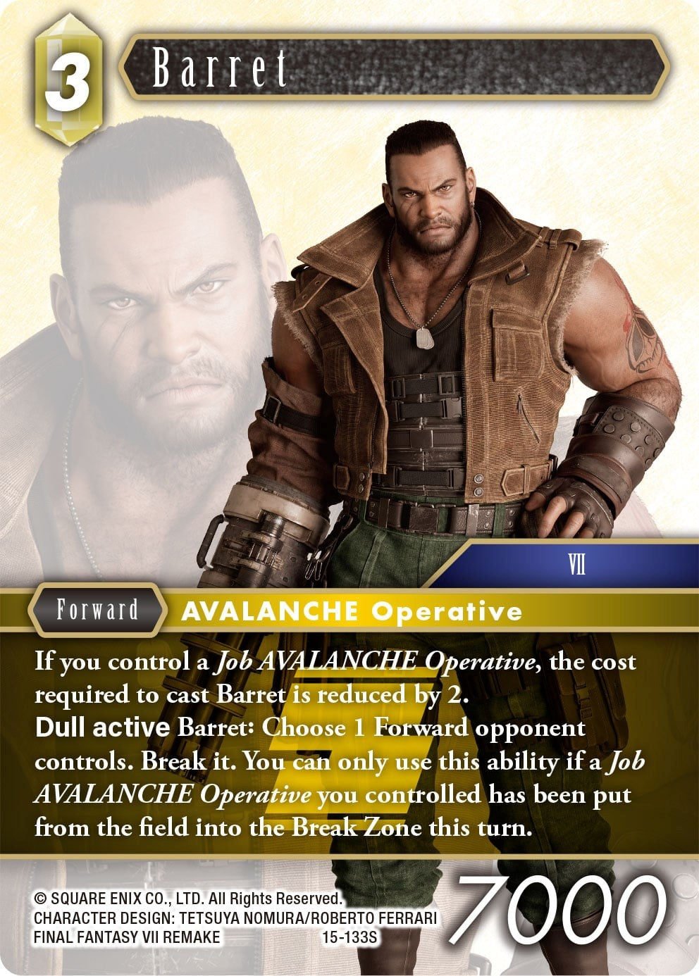 Barret (15) [15] - Final Fantasy TCG Single
