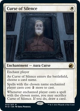 Curse of Silence (15) [MID] - MTG Single