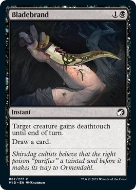 Bladebrand (87) [MID] - MTG Single