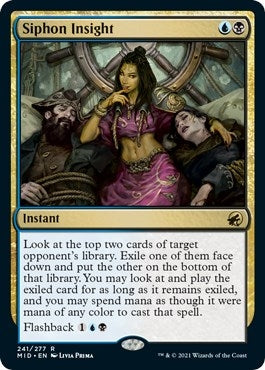 Siphon Insight (241) [MID] - MTG Single