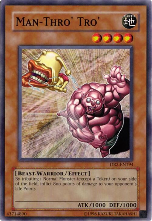 Man-Thro’ Tro’ (2194) - YuGiOh Single