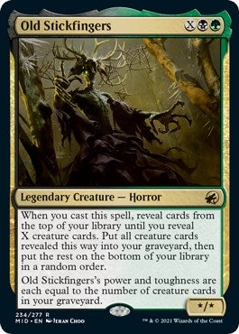 Old Stickfingers (234) [MID] - MTG Single