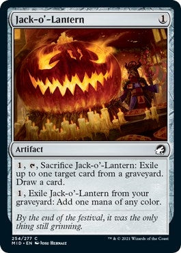 Jack-o’-Lantern (254) [MID] - MTG Single
