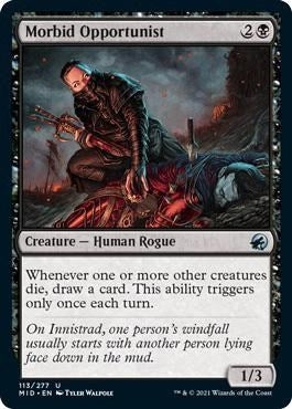 Morbid Opportunist (113) [MID] - MTG Single