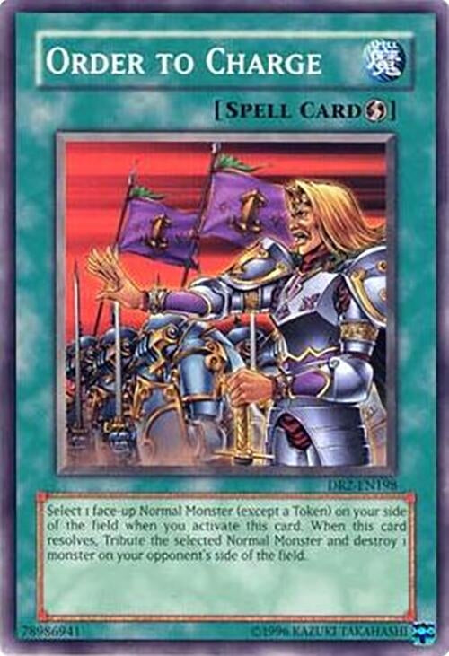 Order to Charge (2198) - YuGiOh Single