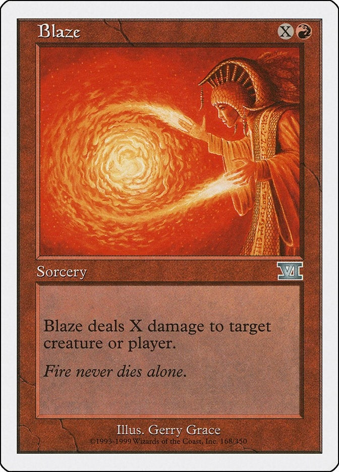 Blaze (168) [6ED] - MTG Single