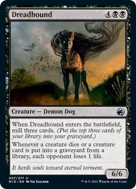 Dreadhound (97) [MID] - MTG Single