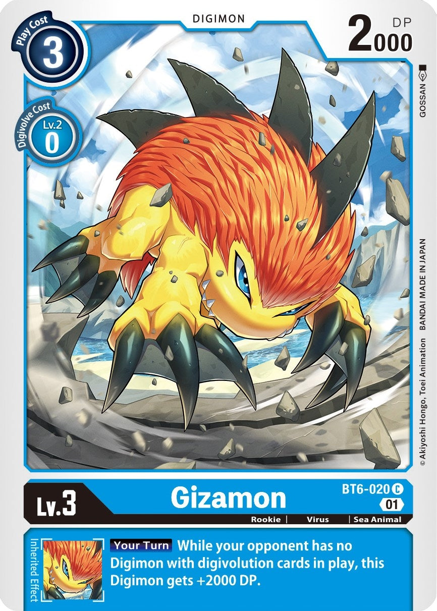 Gizamon (6020) [BT06] - Digimon Card Game Single