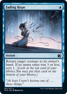Fading Hope (51) [MID] - MTG Single
