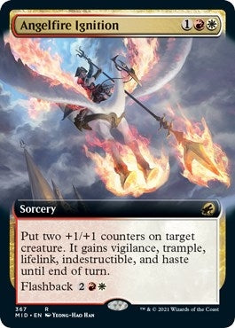 Angelfire Ignition (Extended Art) (367) [MID] - MTG Single