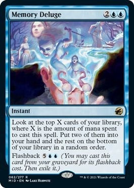 Memory Deluge (62) [MID] - MTG Single