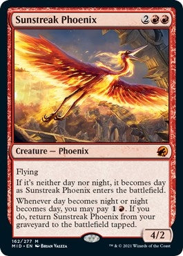 Sunstreak Phoenix (162) [MID] - MTG Single