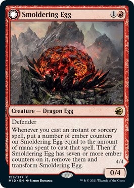 Smoldering Egg (159) [MID] - MTG Single