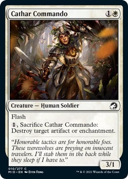 Cathar Commando (10) [MID] - MTG Single