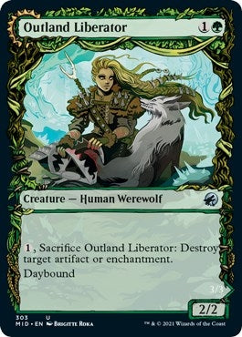 Outland Liberator (Showcase) (303) [MID] - MTG Single